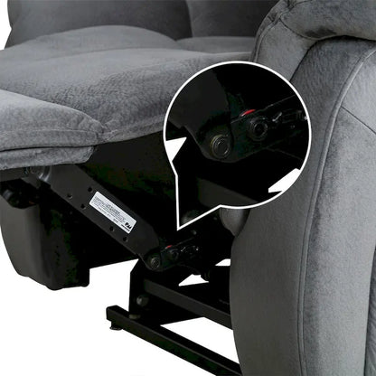 Fauteuil inclinable à plat releveur électrique pour personnes âgées avec massage et chauffage