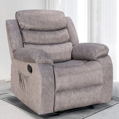 Fauteuil inclinable moelleux avec fonctions massage et chaleur
