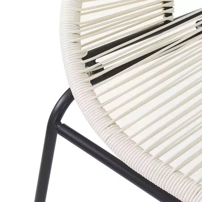 Christopher Knight Home Paoa Set Salotto da Esterno in 3 Pezzi Intrecciato con Struttura in Ferro (Tavolo Non Incluso)