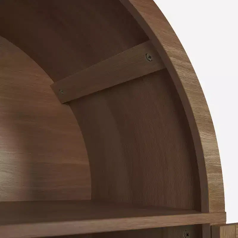 Vatros Mobile Bar con Arco in Legno