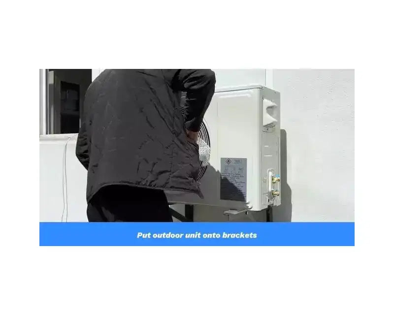 Garvee Climatizzatore Mini Split da 12000 BTU con WiFi per Alexa, 19 SEER2 Raffredda Fino a 70 m², con Pompa di Calore da 1 Ton Precaricata e Kit di Installazione, Ultra Silenzioso