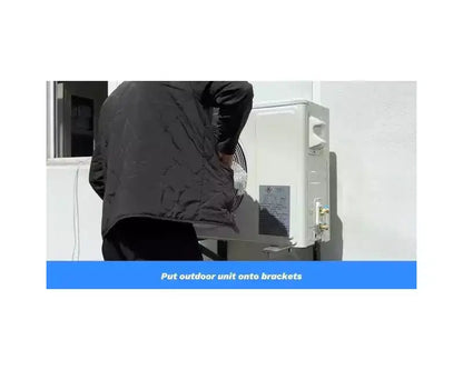 Garvee Climatizzatore Mini Split da 12000 BTU con WiFi per Alexa, 19 SEER2 Raffredda Fino a 70 m², con Pompa di Calore da 1 Ton Precaricata e Kit di Installazione, Ultra Silenzioso