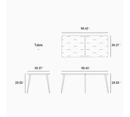 Ensemble de salle à manger d'extérieur PURPLE LEAF en osier tout temps avec table, cadre entièrement en aluminium pour pelouse, jardin, terrasse avec coussins
