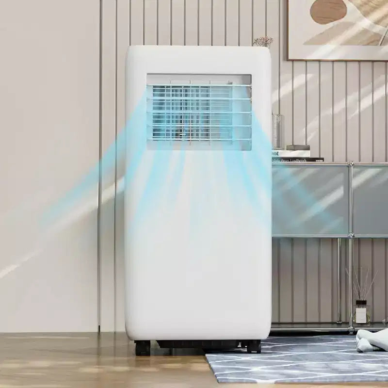 GustoWave Condizionatore Portatile 10000 BTU per Stanze fino a 42 m² con Timer 24H, Modalità Notturna