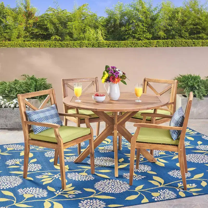 Set da pranzo da 5 pezzi Llano - Christopher Knight Home
