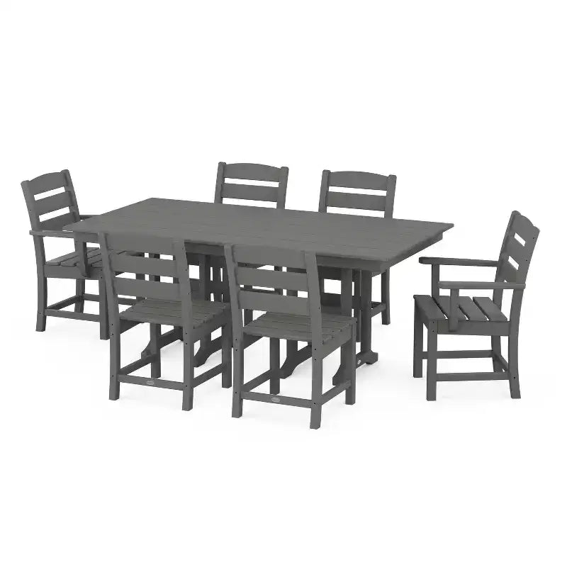 Set da pranzo da 7 pezzi Lakeside Farmhouse - POLYWOOD