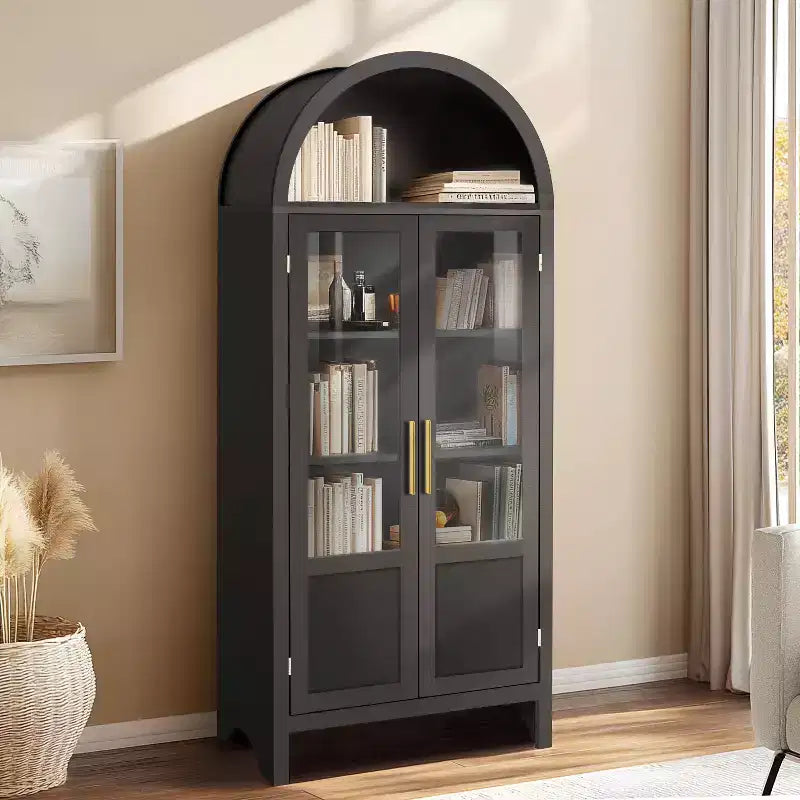 Vatros Mobile Bar con Arco in Legno