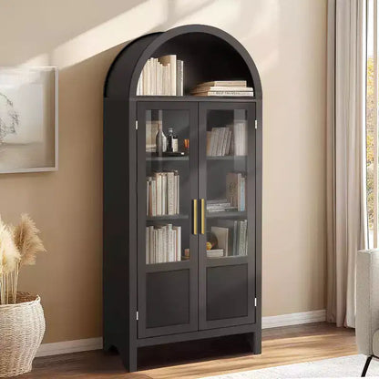 Vatros Mobile Bar con Arco in Legno