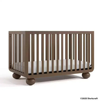 Storkcraft Amalfi Deluxe Culla Trasformabile 5-in-1 con Sponda di Sicurezza per Bambini Inclusa