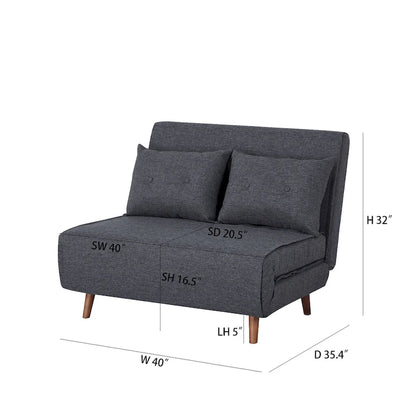 Fauteuil convertible Jackson d'Artdeco Home