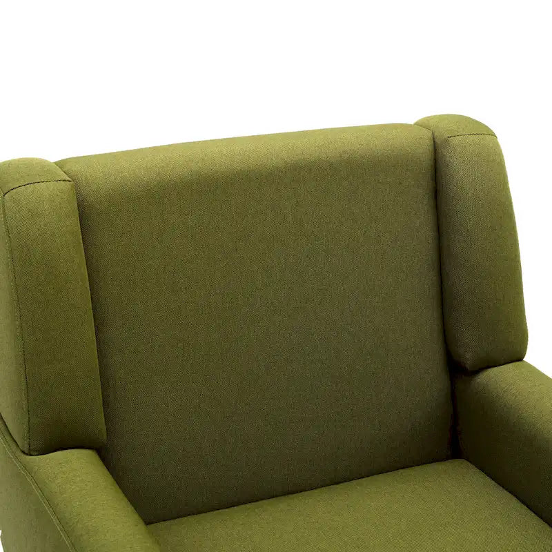 Fauteuil d'appoint en lin, à oreilles, lot de 2