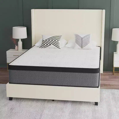 Materasso ibrido a molle insacchettate Euro Top da 13" in scatola, Queen Size