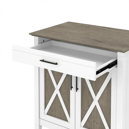 Scrittoio Key West con mobiletto di Bush Furniture