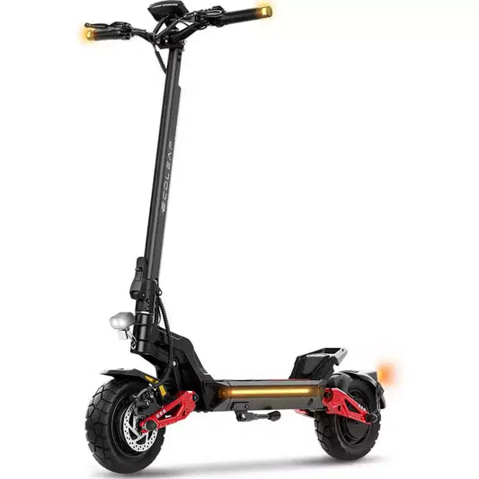 Monopattino elettrico ECOLEAP L7 PRO per adulti, doppio motore di picco da 4000W, 70 km/h, autonomia di 120 km, doppia sospensione, freni a disco anteriori e posteriori, UL