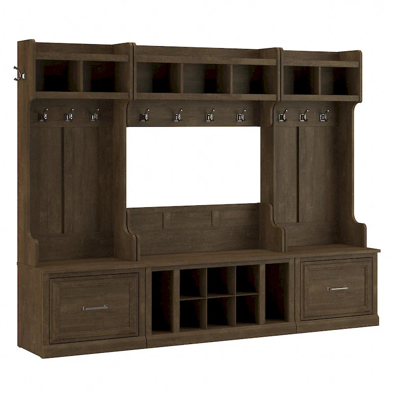 Set per l'ingresso Woodland con appendiabiti di Bush Furniture