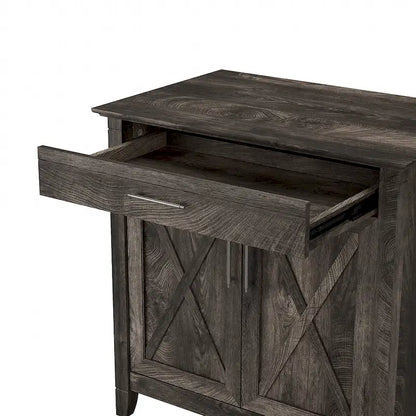 Scrittoio Key West con mobiletto di Bush Furniture