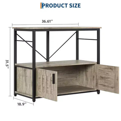 Supporto per acquario resistente per vasche da 150-190 litri, mobile in metallo e legno, capacità 300 kg, porta accessori per pesci, organizer elegante per la casa