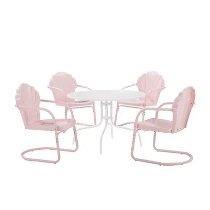 Set da pranzo da esterno Crosley Tulip da 5 pezzi