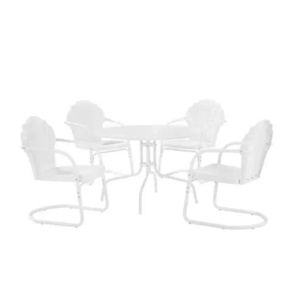 Set da pranzo da esterno Crosley Tulip da 5 pezzi