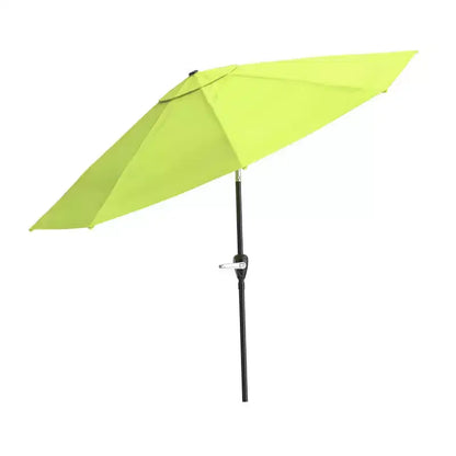 Ensemble de salle à manger d'extérieur 8 pièces Alaterre Furniture, table Okemo avec parasol inclinable automatique de 3 mètres