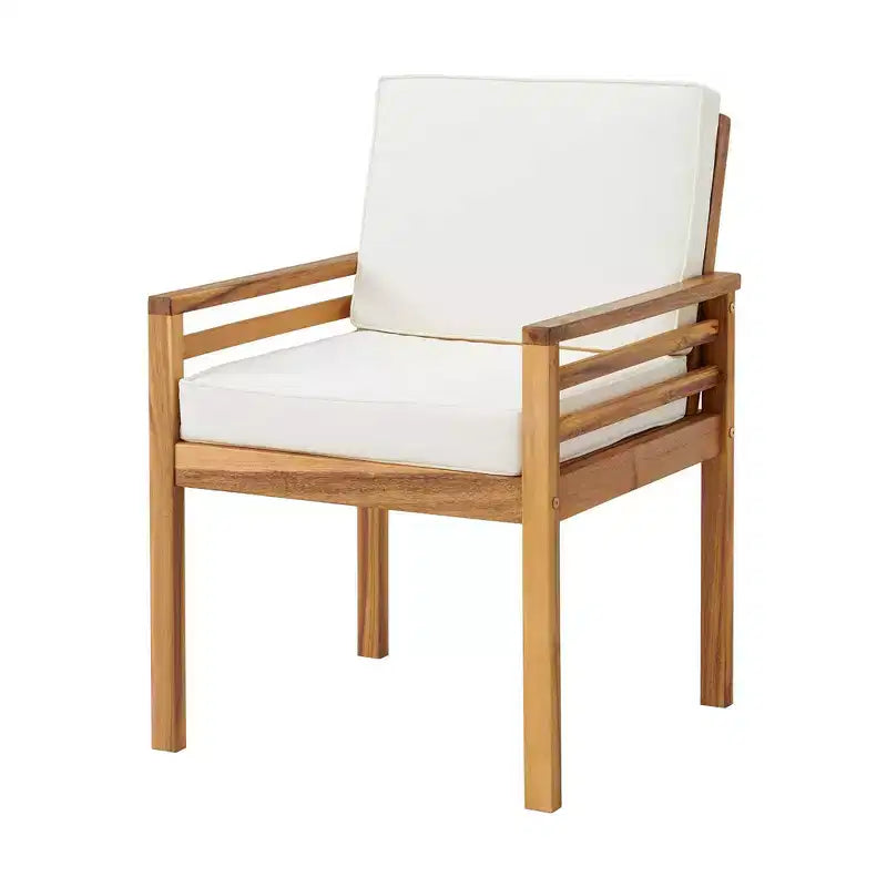 Ensemble de salle à manger d'extérieur 8 pièces Alaterre Furniture, table Okemo avec parasol inclinable automatique de 3 mètres