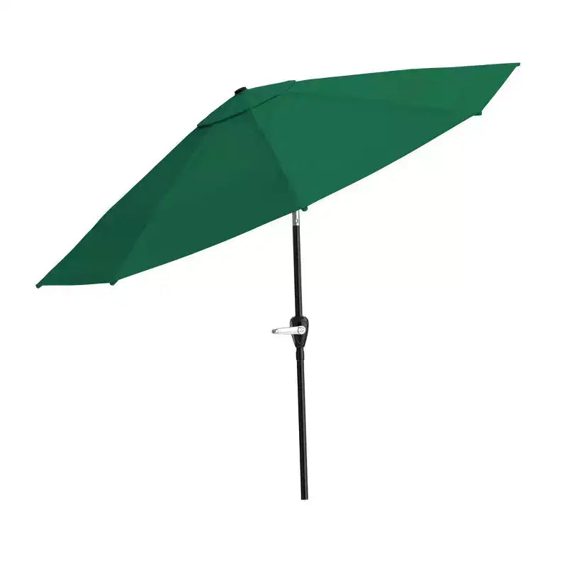 Ensemble de salle à manger d'extérieur 8 pièces Alaterre Furniture, table Okemo avec parasol inclinable automatique de 3 mètres