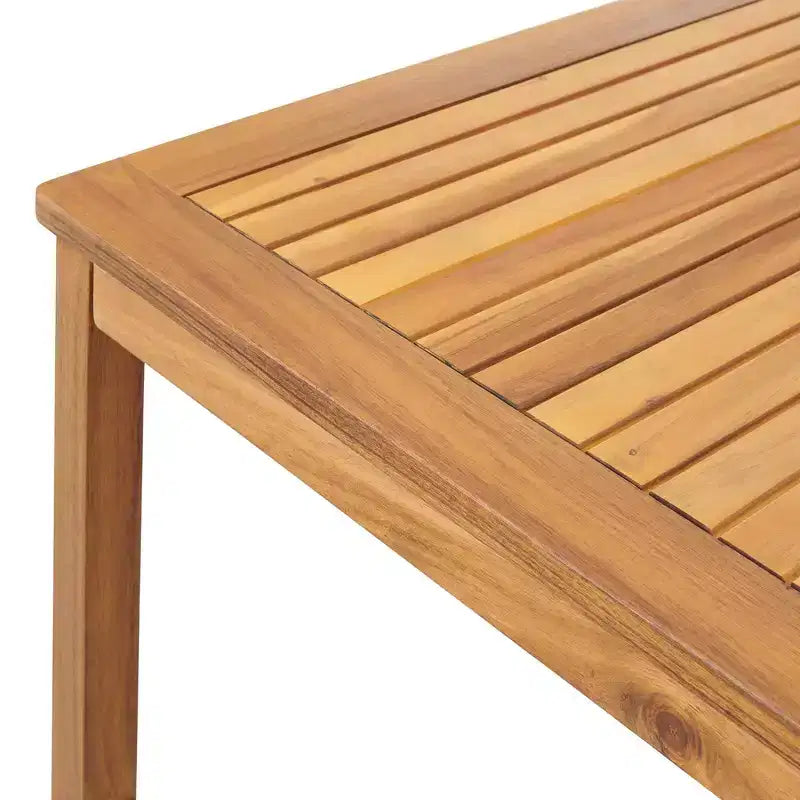 Ensemble de salle à manger d'extérieur 8 pièces Alaterre Furniture, table Okemo avec parasol inclinable automatique de 3 mètres