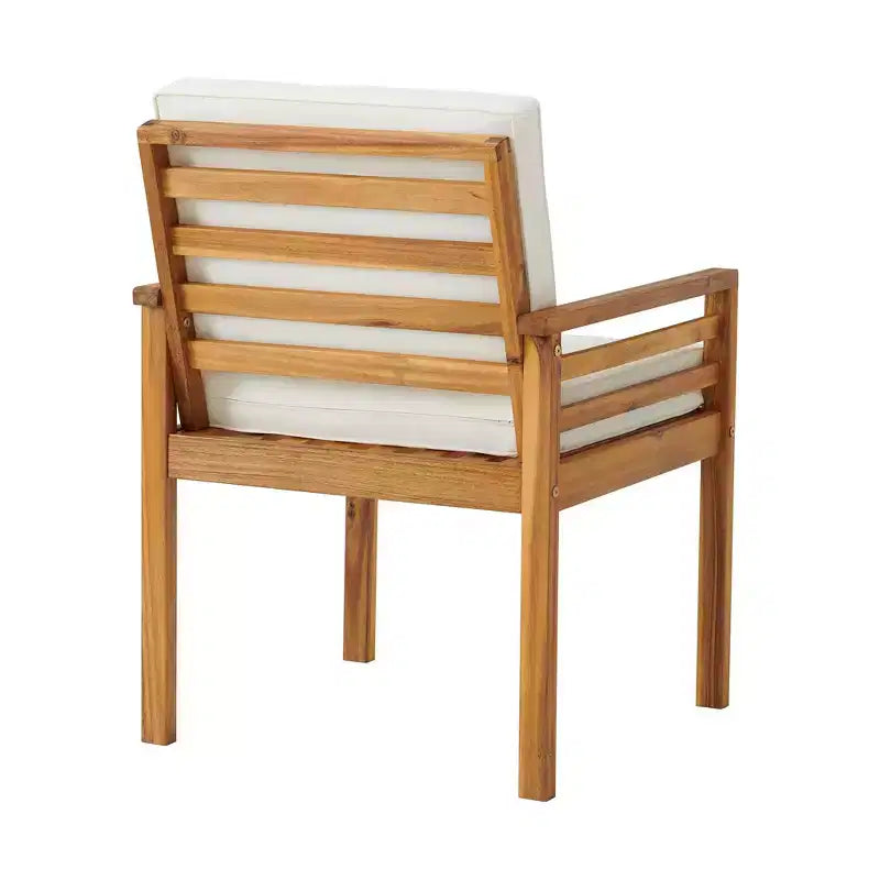 Ensemble de salle à manger d'extérieur 8 pièces Alaterre Furniture, table Okemo avec parasol rectangulaire de 3 mètres