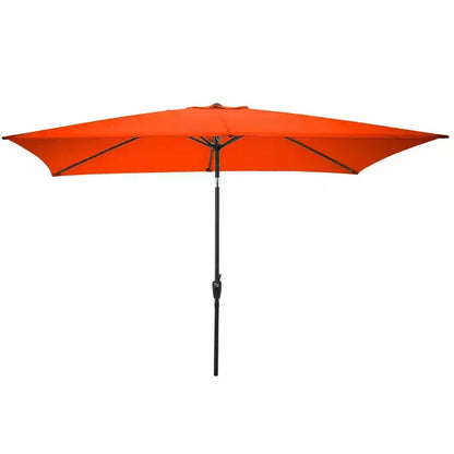 Ensemble de salle à manger d'extérieur 8 pièces Alaterre Furniture, table Okemo avec parasol rectangulaire de 3 mètres
