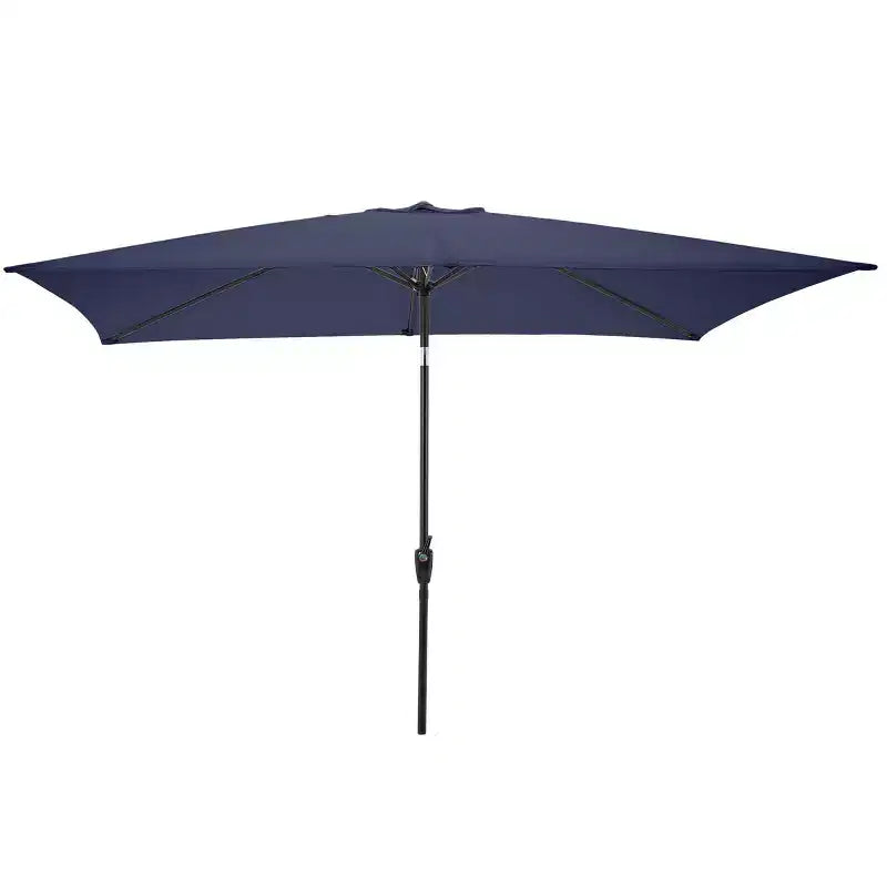 Ensemble de salle à manger d'extérieur 8 pièces Alaterre Furniture, table Okemo avec parasol rectangulaire de 3 mètres