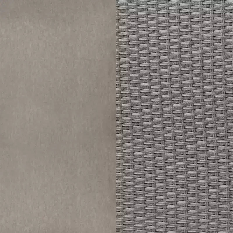Flash Furniture Nico Set Divano Modulare a Due Posti con Tavolo e Pouf per Interni/Esterni