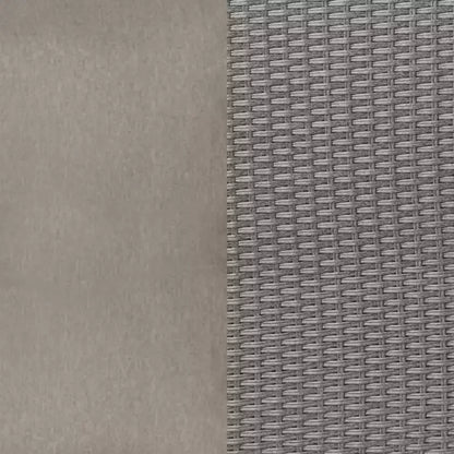Flash Furniture Nico Set Divano Modulare a Due Posti con Tavolo e Pouf per Interni/Esterni