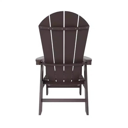 WestinTrends Set da 5 Pezzi con Tavolo Rotondo e Poltrone con Schienale Curvo per Patio Esterno
