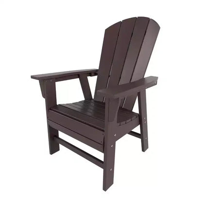 WestinTrends Set da 5 Pezzi con Tavolo Rotondo e Poltrone con Schienale Curvo per Patio Esterno