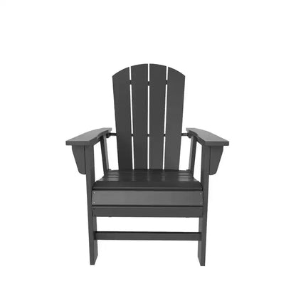 WestinTrends Set da 5 Pezzi con Tavolo Rotondo e Poltrone con Schienale Curvo per Patio Esterno