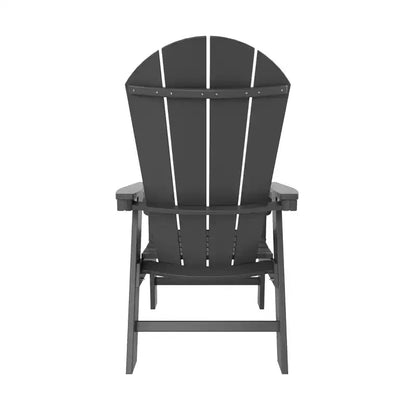 WestinTrends Set da 5 Pezzi con Tavolo Rotondo e Poltrone con Schienale Curvo per Patio Esterno
