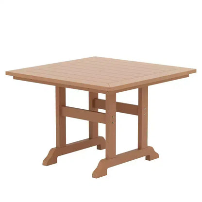 WestinTrends Set da pranzo da esterno di 5 pezzi, con tavolo quadrato e poltrone