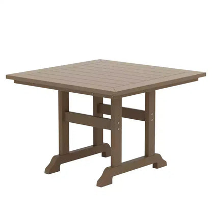 WestinTrends Set da pranzo da esterno di 5 pezzi, con tavolo quadrato e poltrone