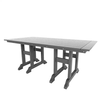 WestinTrends Set da pranzo da esterno a 6 pezzi con tavolo e panca