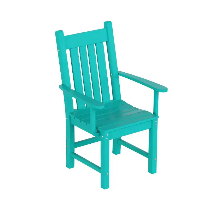 WestinTrends Malibu Ensemble de salle à manger d'extérieur 7 pièces avec table de salle à manger et chaise de salle à manger, turquoise