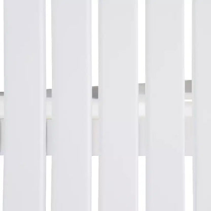 GDFStudio Rabion Ensemble de salle à manger pliant 5 pièces en bois d'acacia d'extérieur, Blanc