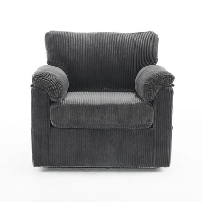 33 Fauteuils Crapaud Individuels en Velours Côtelé