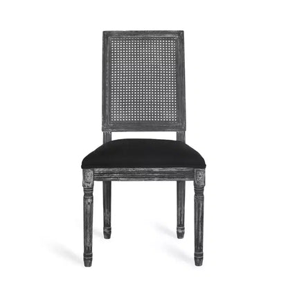Lot de 6 chaises de salle à manger Regina en bois et cannage de style campagne française - Christopher Knight Home