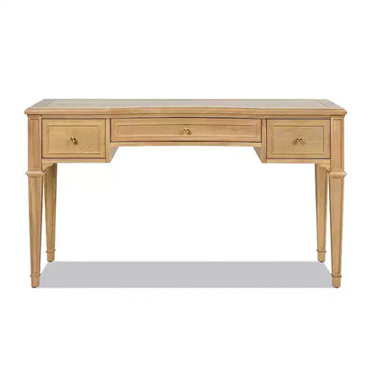 Scrivania direzionale in legno a 3 cassetti Dauphin 55 di Jennifer Taylor Home