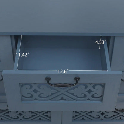 Commode 7 tiroirs Meuble américain Convient pour la chambre à coucher - S/O