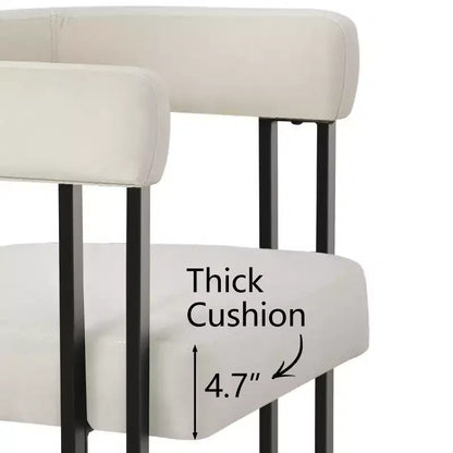 Set tavolo da pranzo allungabile da 120-210 cm per 4 persone, tavolo nero e 4 sedie da pranzo imbottite in velluto con gambe in metallo, stile moderno