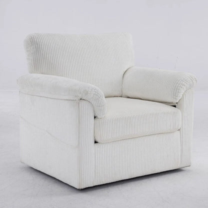 33 Fauteuils Crapaud Individuels en Velours Côtelé