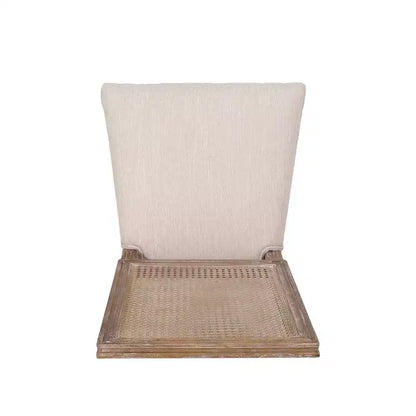Lot de 6 chaises de salle à manger Regina en bois et cannage de style campagne française - Christopher Knight Home