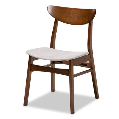 Set di 4 sedie da pranzo moderne e di transizione Parlin di metà secolo