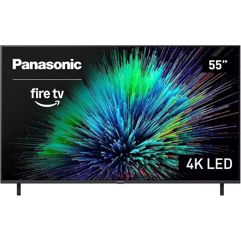 Panasonic Serie W70 Smart TV LED 4K Ultra HD da 55" con Fire TV, Soundbar, supporto e accessori